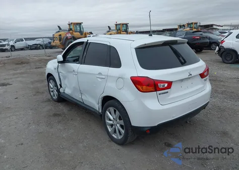 2014 Mitsubishi Outlander Sport Es z USA, uszkodzony, nr VIN 4A4AP3AU2EE023463